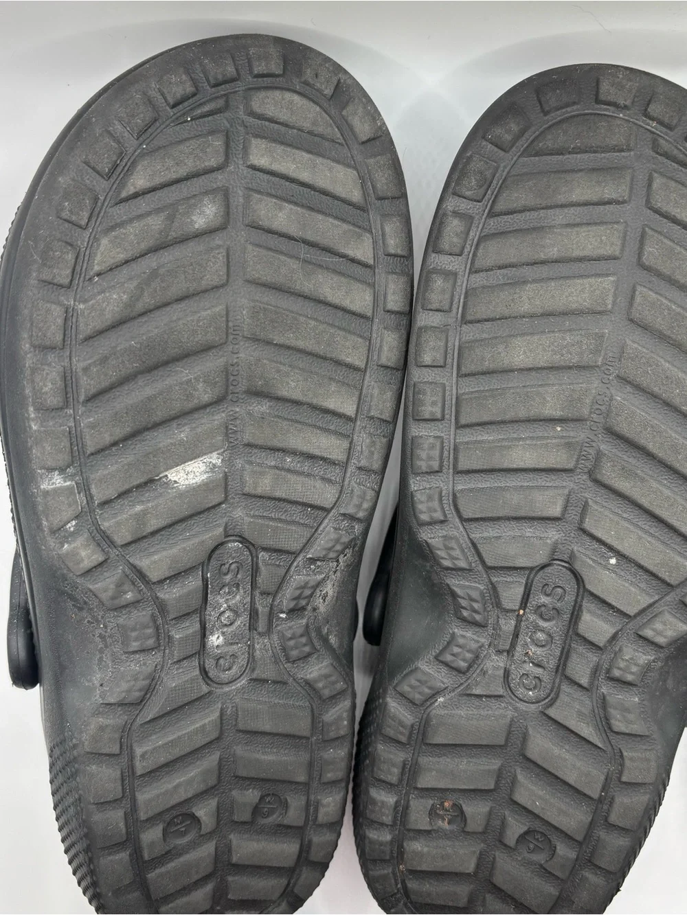 Crocs Classic Lined Clogs Black Mens 7 Womens 9